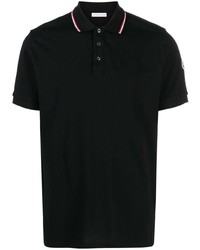 Moncler Logo Embossed Polo Shirt