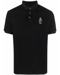 Emporio Armani Logo Embroidered Polo Shirt