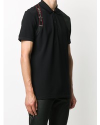 Alexander McQueen Logo Harness Strap Polo Shirt