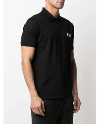 Les Hommes Logo Patch Polo Shirt