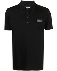 Les Hommes Logo Patch Polo Shirt