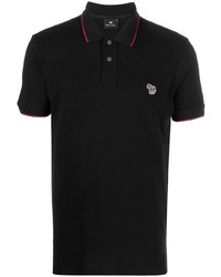 PS Paul Smith Logo Patch Short Sleeve Polo Shirt