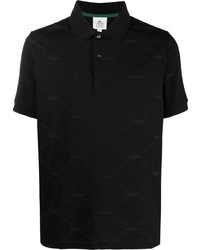 Lacoste Logo Patterned Polo Shirt