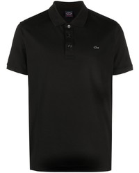 Paul & Shark Logo Plaque Cotton Polo Shirt