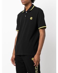 MCM Logo Print Cotton Polo Shirt