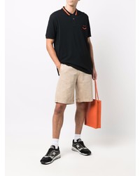 PS Paul Smith Logo Print Polo Shirt