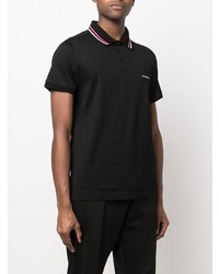 Karl Lagerfeld Logo Print Polo Shirt