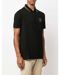 Paul & Shark Logo Print Polo Shirt