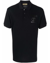 Moschino Logo Print Polo Shirt