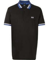 BOSS Logo Print Short Sleeved Polo Shirt