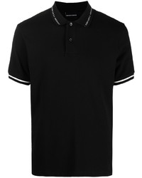 Emporio Armani Logo Printed Collared Polo Shirt