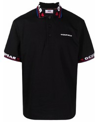 Gcds Logo Trimmed Polo Shirt