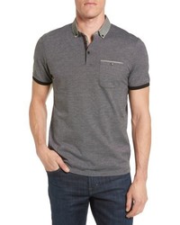 Ted Baker London Leeds Oxford Modern Slim Fit Polo