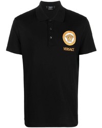 Versace Medusa Cotton Polo Shirt