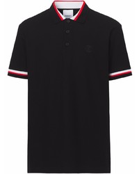Burberry Monogram Motif Pique Polo Shirt