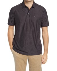 Tommy Bahama Palm Coast Classic Fit Polo In Jet Black At Nordstrom