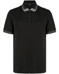 BOSS Panelled Collar Polo Shirt