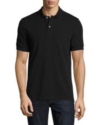 Tom Ford Pique Polo Shirt Black