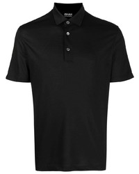 Zegna Plain Short Sleeved Polo Shirt