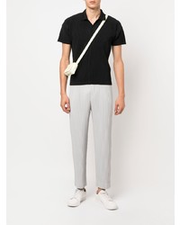 Homme Plissé Issey Miyake Pleated Short Sleeve Polo