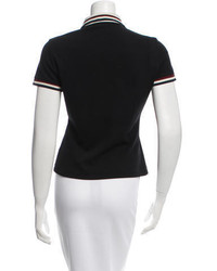Prada Sport Short Sleeve Polo Top