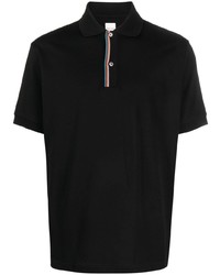 Paul Smith Rainbow Stripe Cotton Polo Shirt