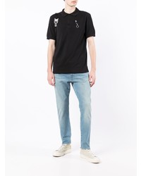 Raf Simons X Fred Perry Safety Pin Detail Polo Shirt