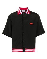 Gcds Short Sleeve Contrast Trim Polo Shirt