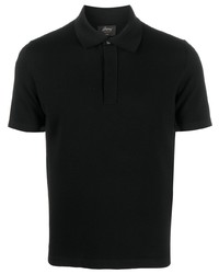 Brioni Short Sleeve Silk Polo Shirt