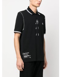 Fred Perry Sketch Style Cotton Polo Shirt