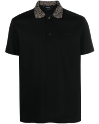 Versace Studded Collar Polo Shirt