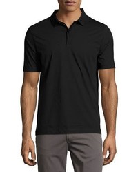 Armani Collezioni Supima Cotton Polo Shirt Black