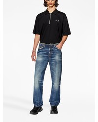 Diesel T Vor Cotton Jersey Polo Shirt