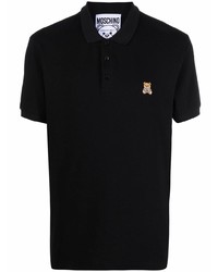 Moschino Teddy Bear Embroidered Polo Shirt