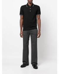 Missoni Zigzag Woven Tipped Polo Shirt