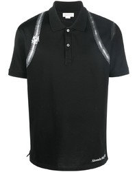 Alexander McQueen Zip Detail Polo Shirt
