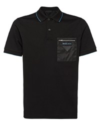 Prada Zipped Pocket Polo Shirt
