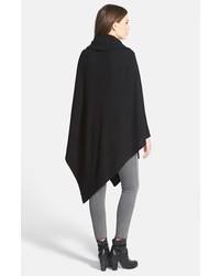 Nordstrom Collection Cashmere Poncho With Removable Cowl