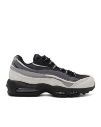 Comme des Garcons Homme Plus Black And Grey Nike Edition Air Max 95 Sneakers