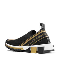 Dolce & Gabbana Sorrento Med Stretch Mesh Slip On Sneakers