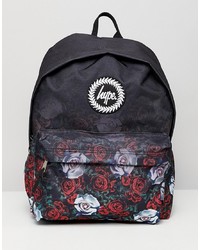 Hype Backpack In Faded Rose Print