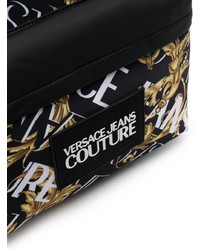 VERSACE JEANS COUTURE Baroccco Logo Print Backpack