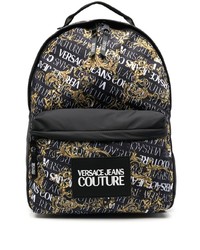 VERSACE JEANS COUTURE Barocco Logo Print Backpack