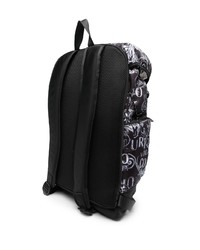 VERSACE JEANS COUTURE Baroque Logo Print Backpack