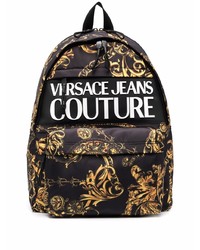 VERSACE JEANS COUTURE Baroque Print Zipped Backpack