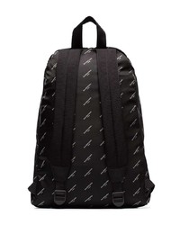Balenciaga Black Diagonal Backpack