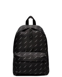Balenciaga Black Diagonal Backpack