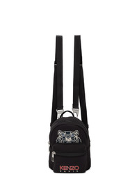 Kenzo Black Mini Neoprene Kampus Backpack
