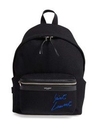 Saint Laurent Canvas Backpack