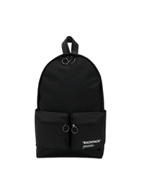 Off-White Front Pockets Backpack